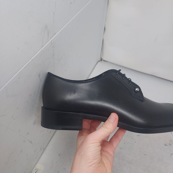 Christian Louboutin Black Leather Derby Shoes main image 9
